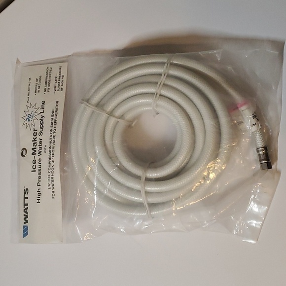 Watts ice-maker high pressure water supply line 20 feet long unused new - Picture 1 of 6